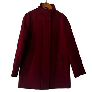 New with Tags J.Crew Red Cocoon Coat